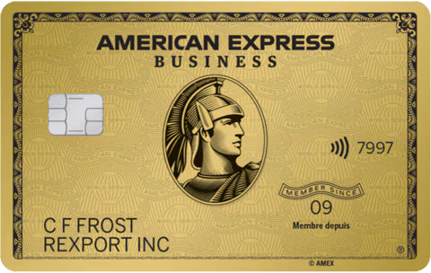 Carte Business Gold American Express