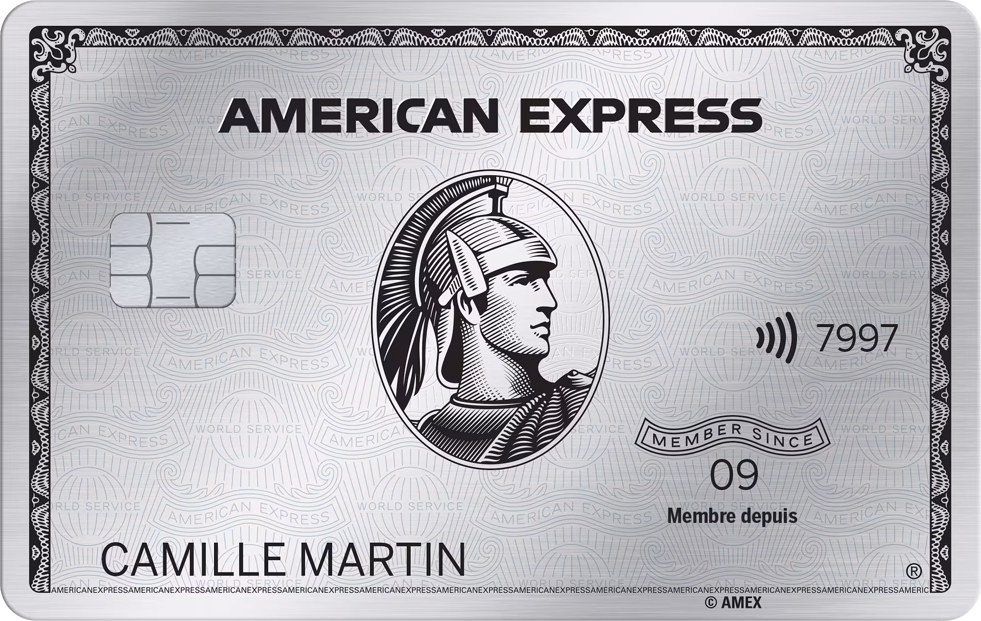 Carte Platinum American Express